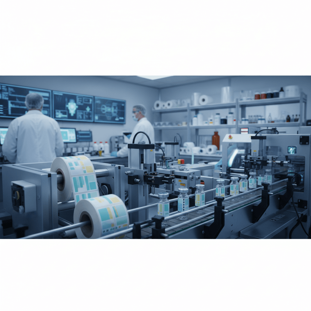 Behind Lab Labeling Production Processes